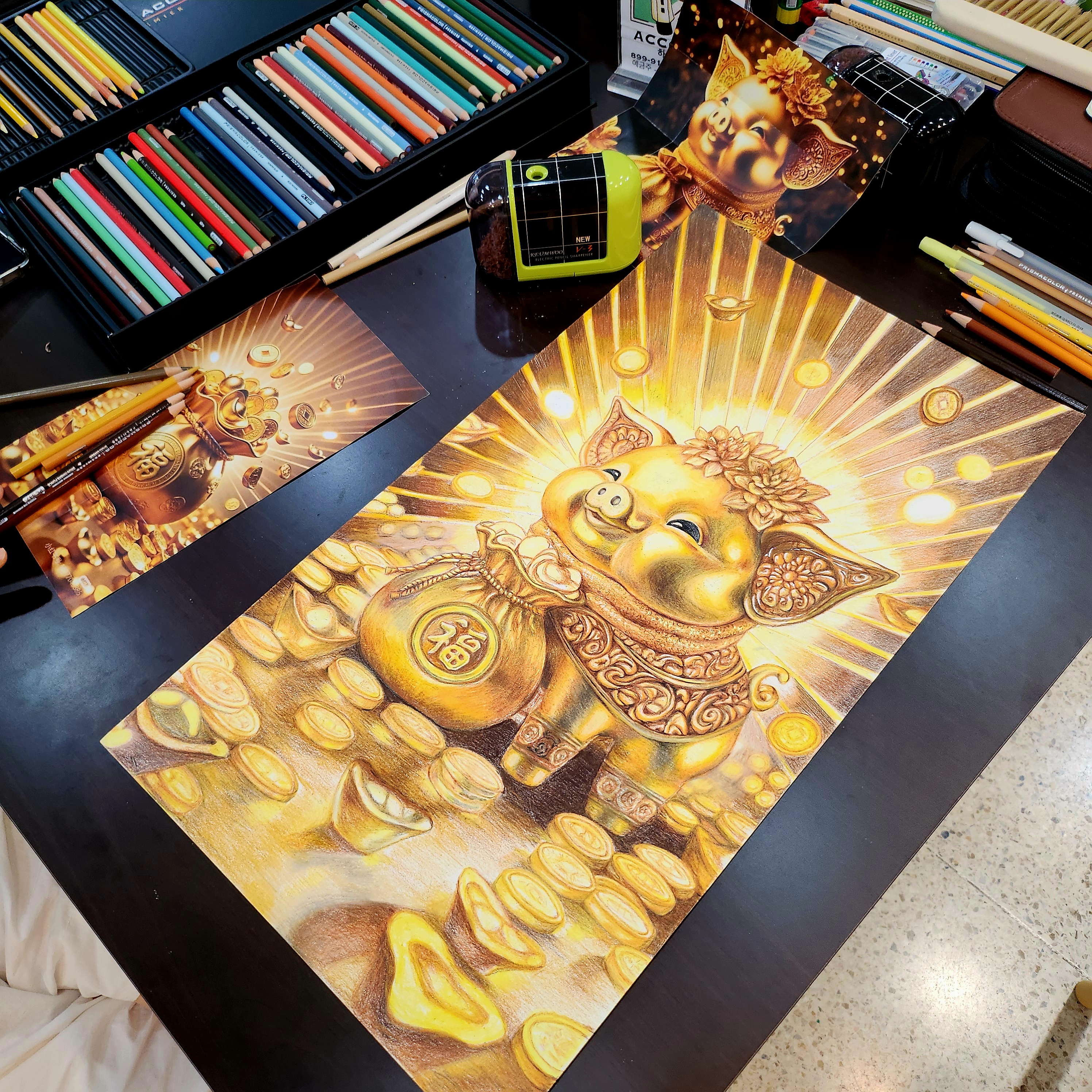 [색연필] 안0님 작품